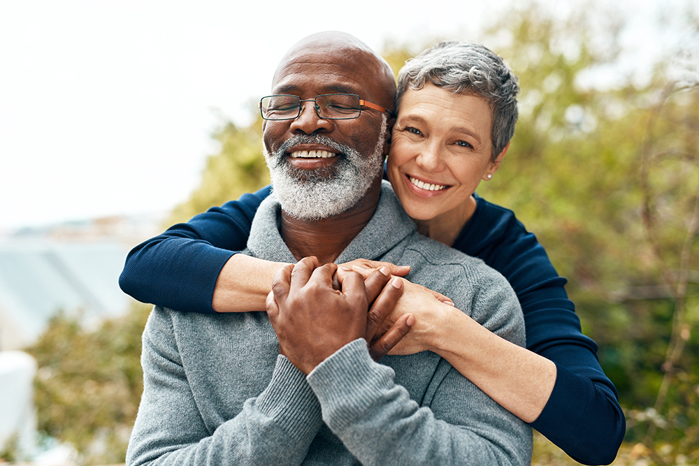 Retired couple